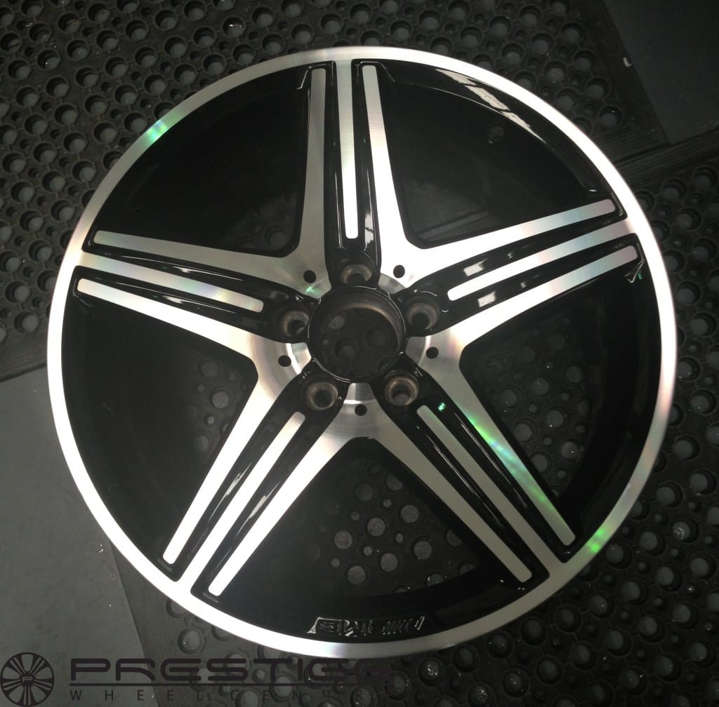 Mercedes alloy wheel repair #6