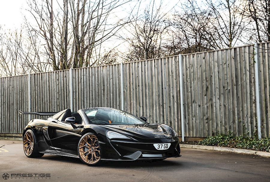 McLaren 570s installed with Brixton Forged PF10 Duo Series forged alloy wheels