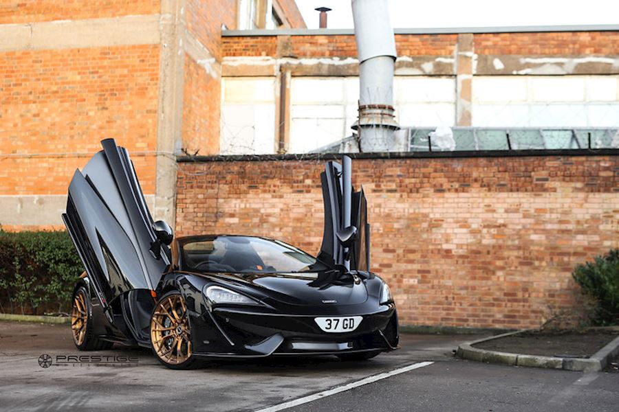 McLaren 570s installed with Brixton Forged PF10 Duo Series forged alloy wheels