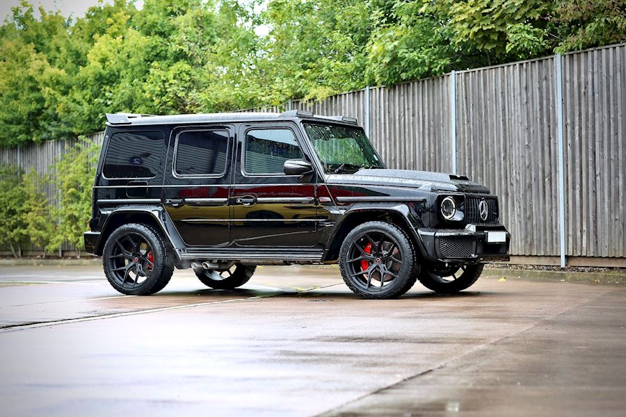 Mercedes G63 amg Brabus Widestar installed with Vossen HF-5 wheels