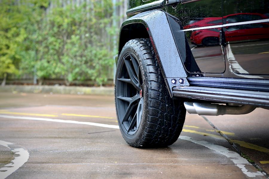 Mercedes G63 amg Brabus Widestar installed with Vossen HF-5 wheels