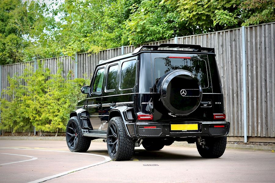 Mercedes G63 amg Brabus Widestar installed with Vossen HF-5 wheels