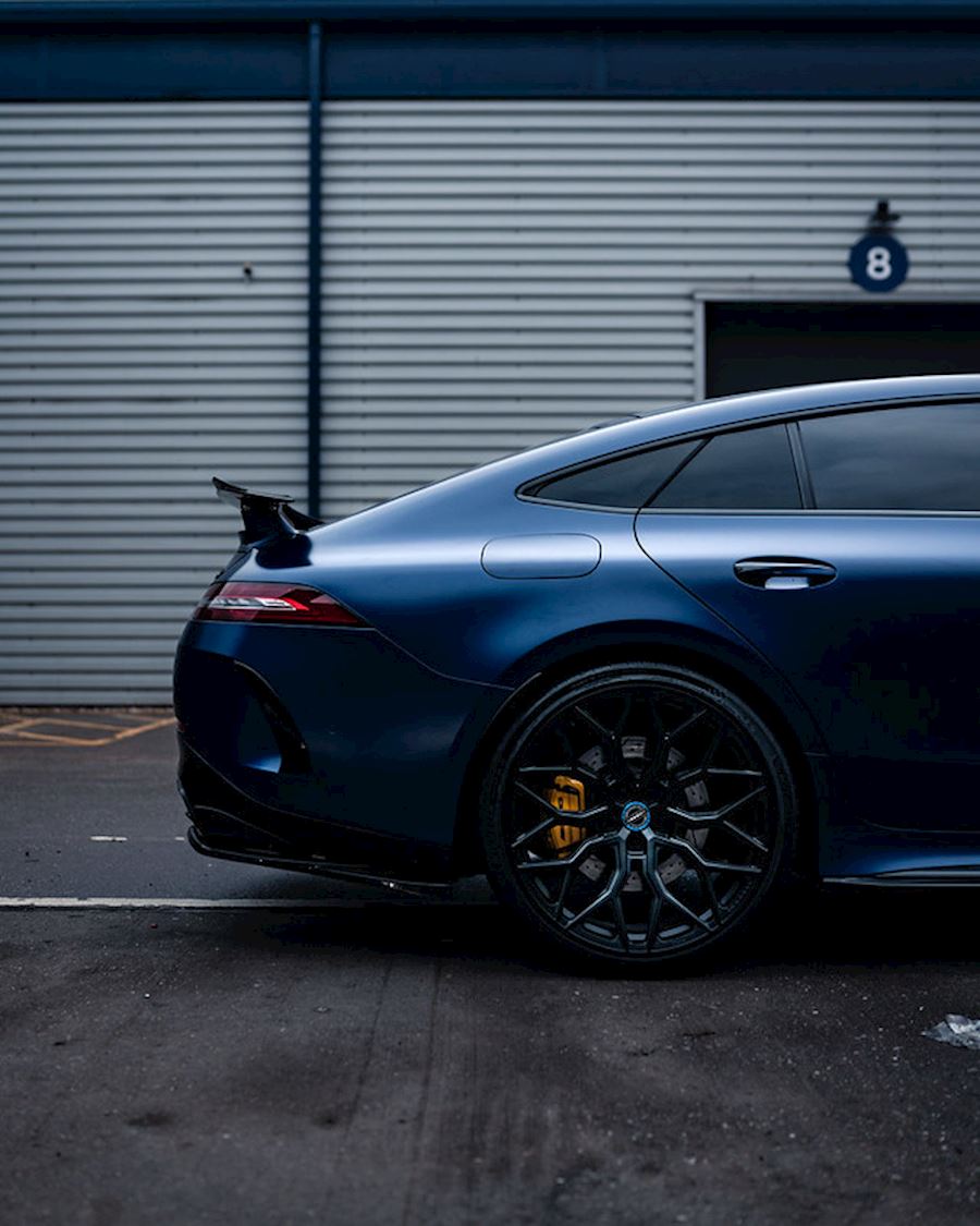 Mercedes GT63s amg installed with Vossen HF-2 wheels