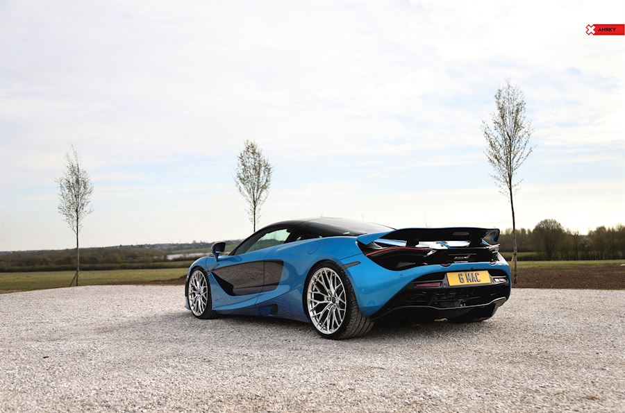 McLaren 720s installed with ANRKY AN10 alloy wheels