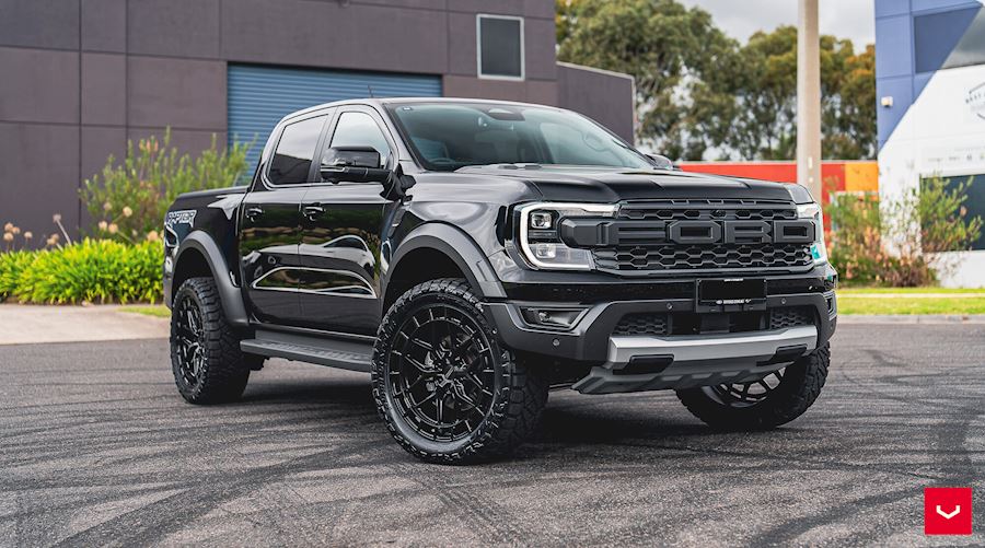 Ford Ranger Raptor installed with Vossen HFX-1 alloy wheels