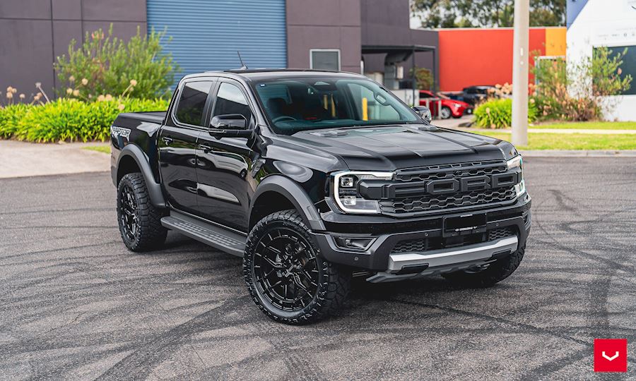 Ford Ranger Raptor installed with Vossen HFX-1 alloy wheels