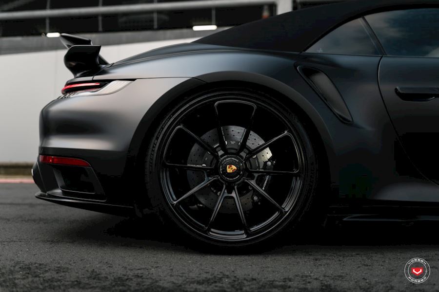 Porsche 992 Turbo S installed with Vossen x Champion RS92 wheels