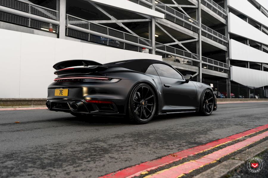 Porsche 992 Turbo S installed with Vossen x Champion RS92 wheels