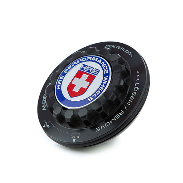 HRE Center Lock Cap Set Red, White, Blue - Image 2