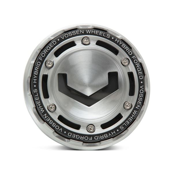 Modular Billet Cap Set - BRUSHED / GREY INSERT - Image 1