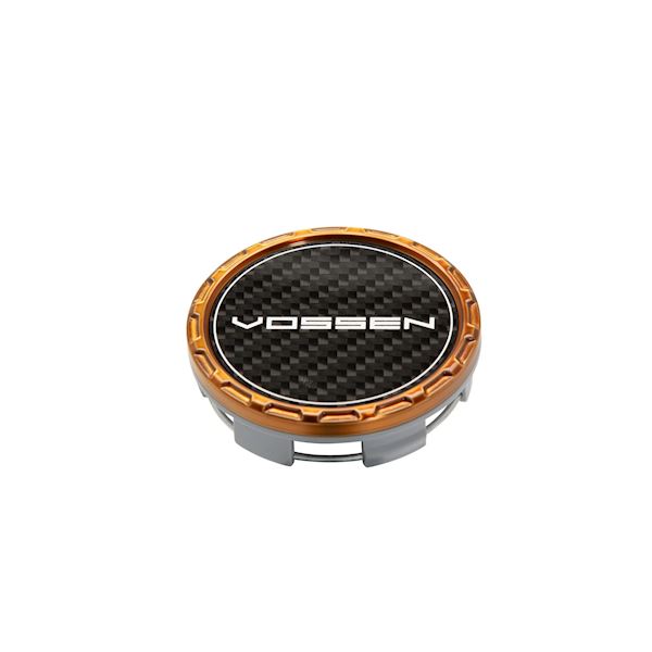 CLASSIC CARBON BILLET SPORT CAP FOR VF & HF SERIES WHEELS (BRICKELL BRONZE) - TWILL WEAVE CARBON - Image 1