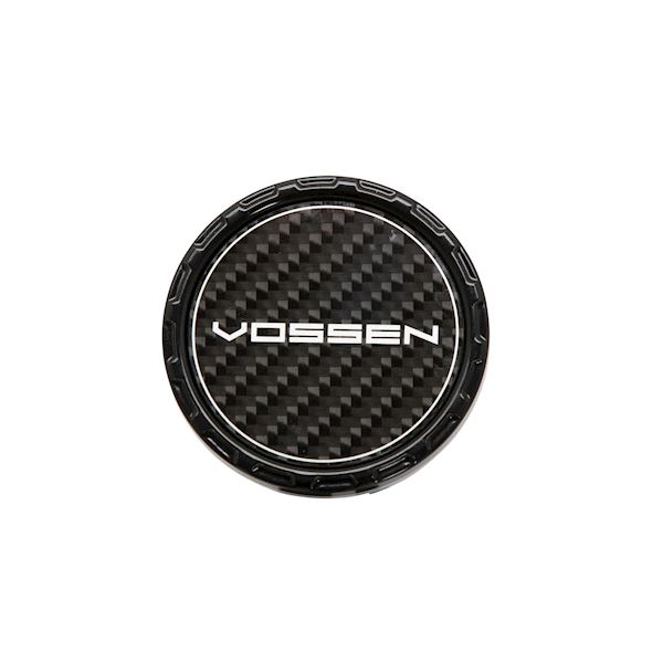 CLASSIC CARBON BILLET SPORT CAP FOR VF & HF SERIES WHEELS (GLOSS BLACK) - TWILL WEAVE CARBON - Image 1