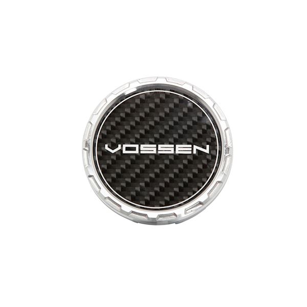 CLASSIC CARBON BILLET SPORT CAP FOR VF & HF SERIES WHEELS (GLOSS CLEAR) - TWILL WEAVE CARBON - Image 1