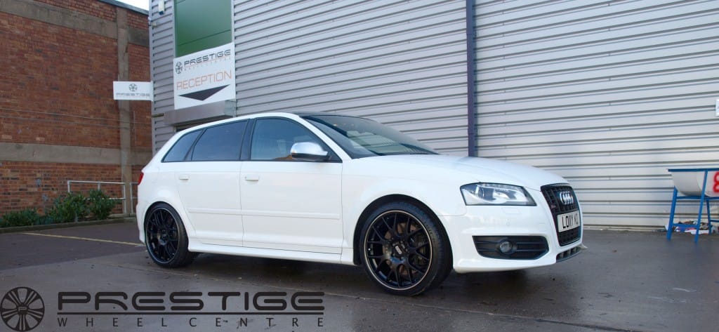 Audi S3 BBS CH-R satin black alloy wheels