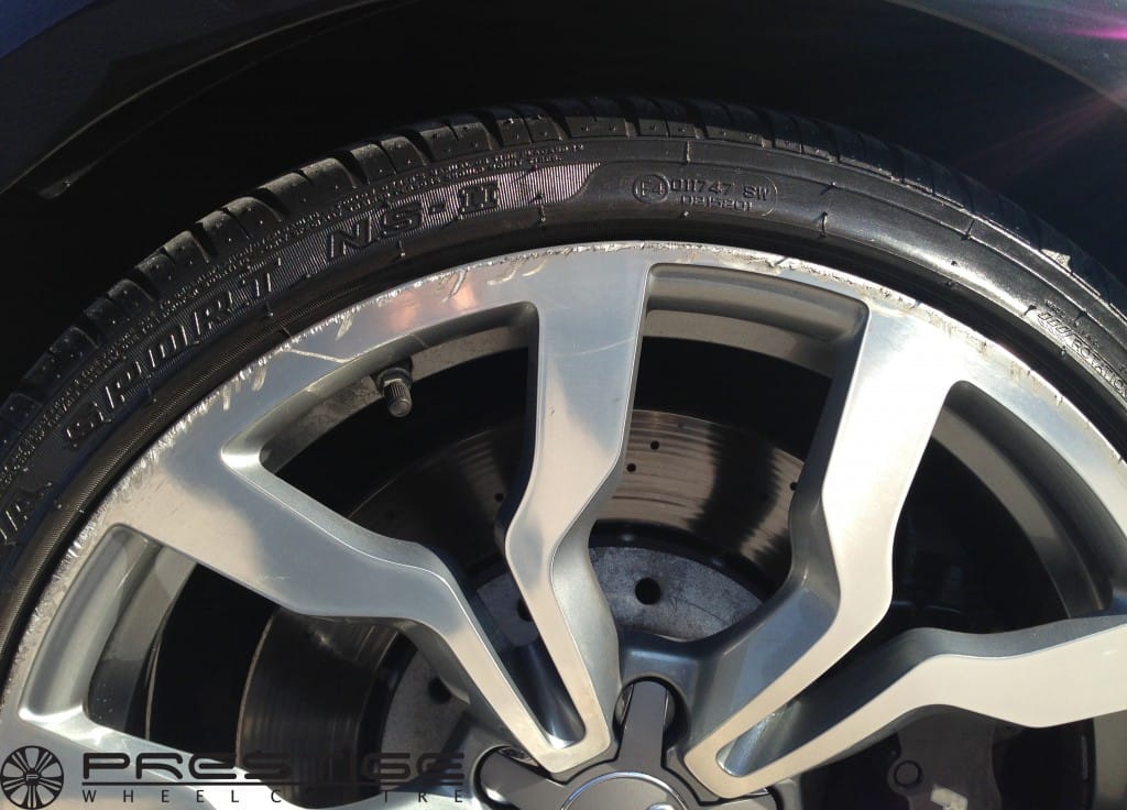 Audi R8 wheel refurbishment