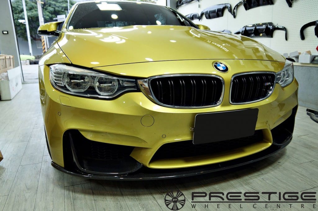 BMW F30 M3-F32 M4 Performance carbon front lip 01