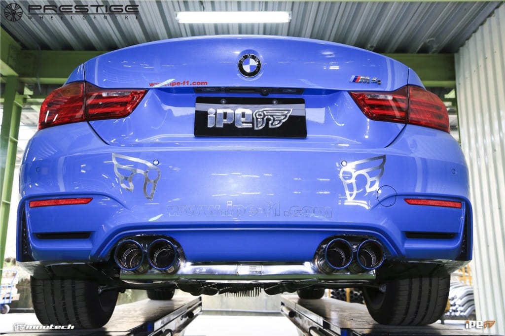 BMW M4 iPE Exhaust -tailpipes-5