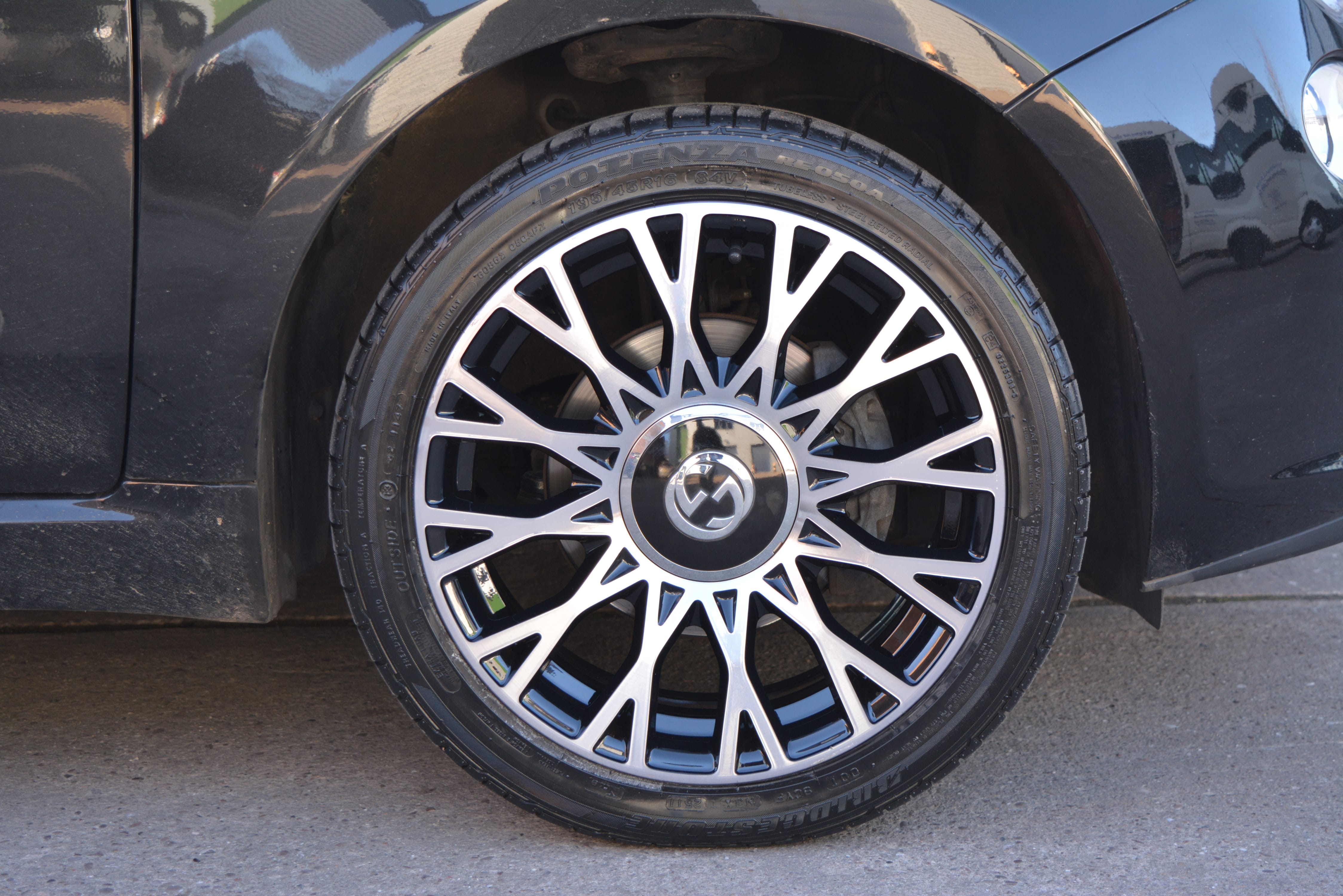 Alloy diamond refurbishment | Fiat 500 Gucci Prestige Wheel Blog