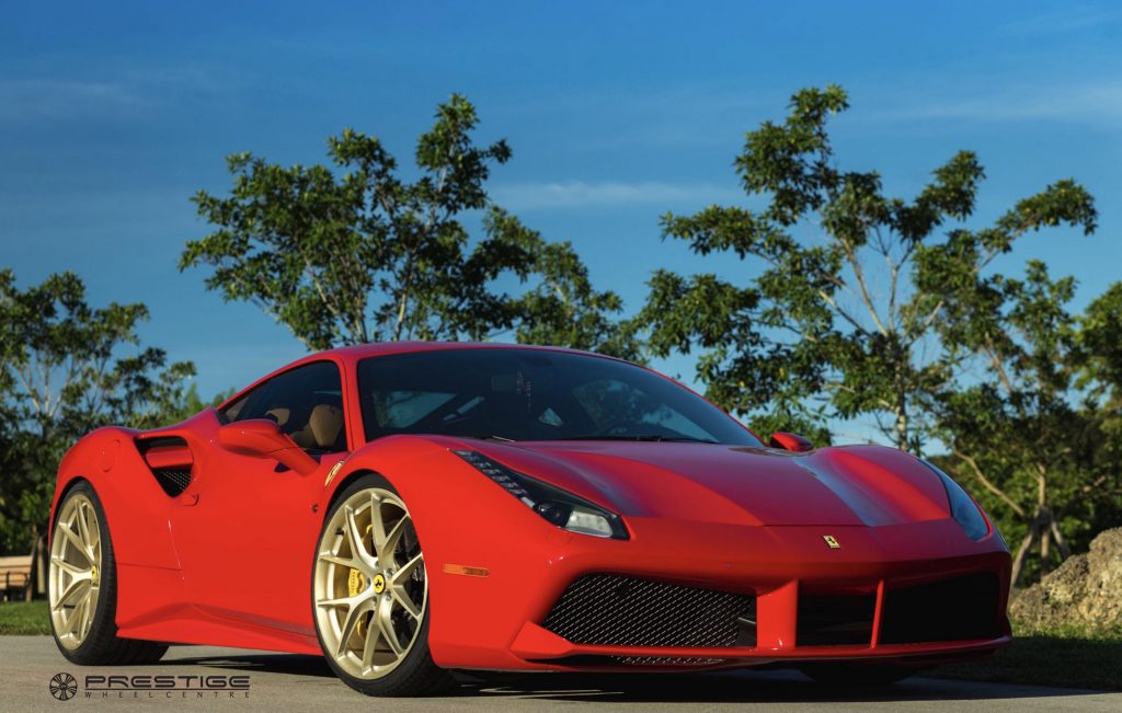 Ferrari 488 Gtb On Hre P101 Forged Wheels Prestige Wheel Centre Blog