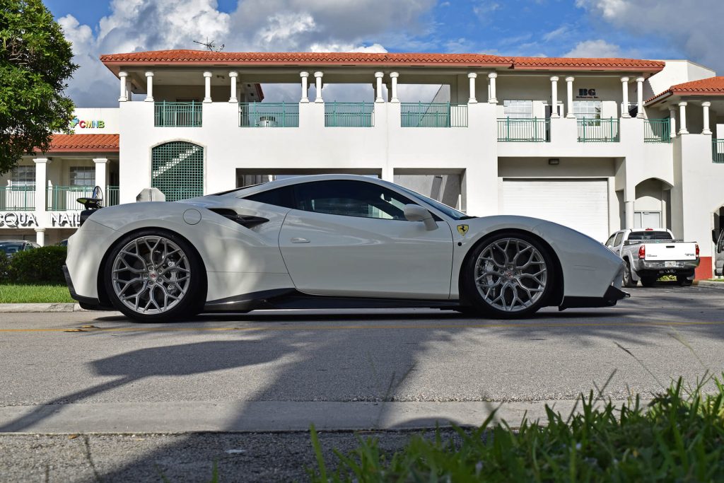 Ferrari 488 gtb on Vossen Forged S17-01 wheels | Prestige Wheel Centre News